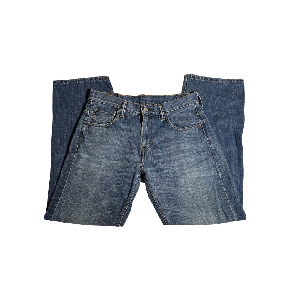 Levis 569 Loose Straight Leg Jeans Mens 29x30 Blue Denim Medium Wash 00569-4258